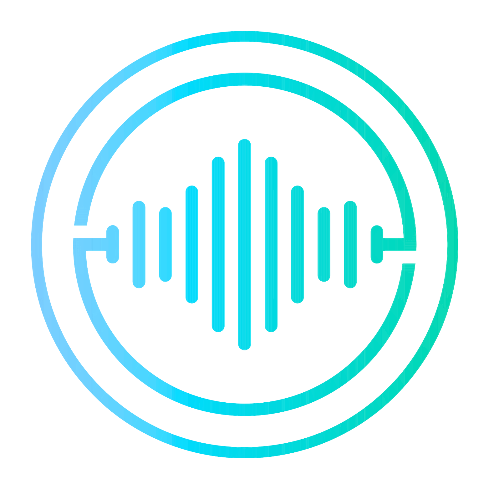 Pink Blue Minimalist Music Beat Logo (1)